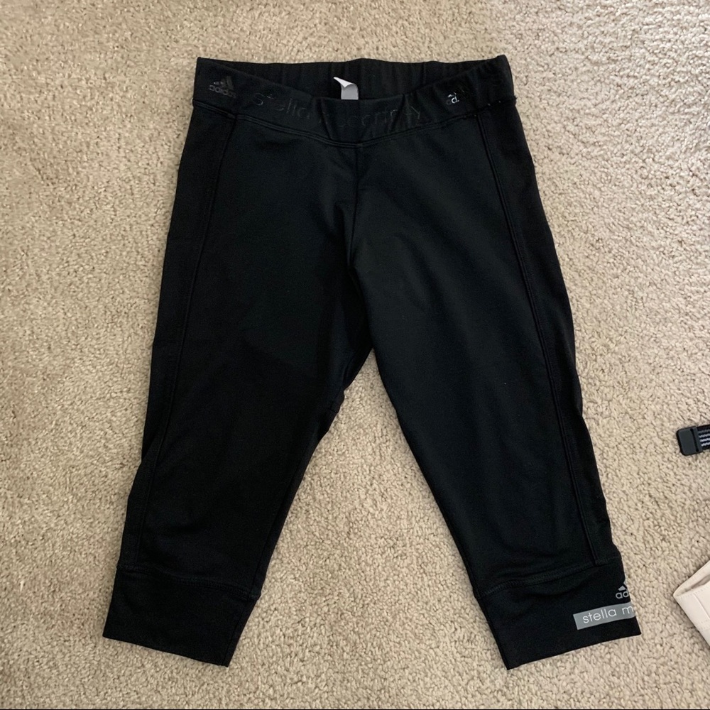 adidas stella mccartney cropped leggings